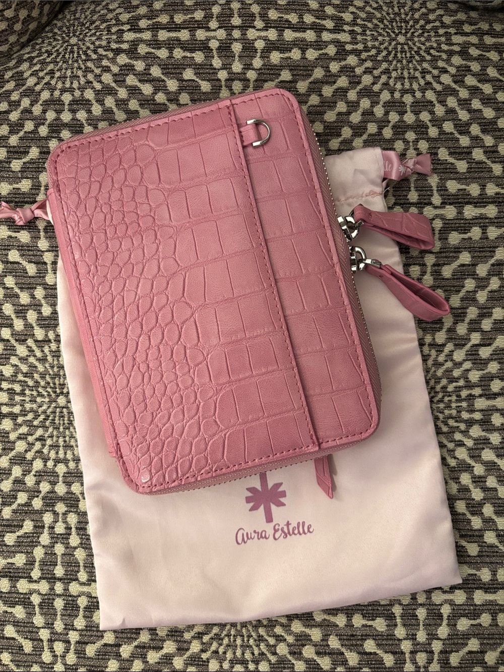 Aura Estelle A6 Planner Notebook Cover for Hobonichi Techo or other A6 Pink